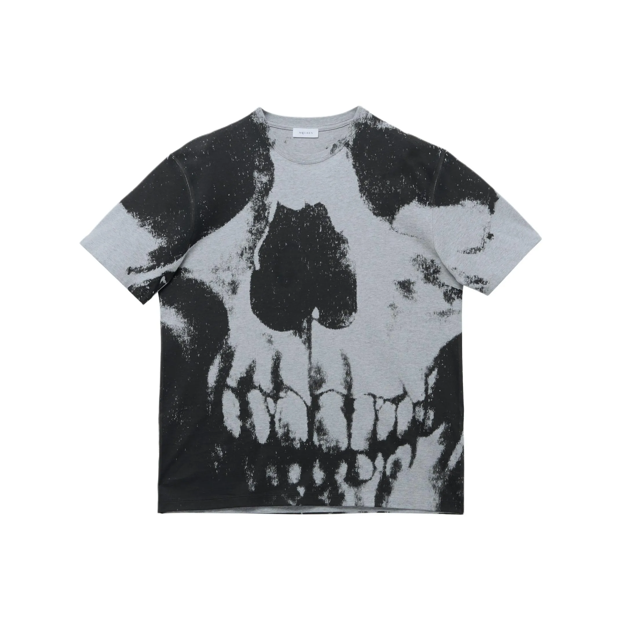 Alexander McQueen FW24 T Рубашка Мужская Черная