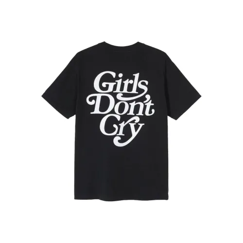 Girls Don't Cry Черная Унисекс Футболка
