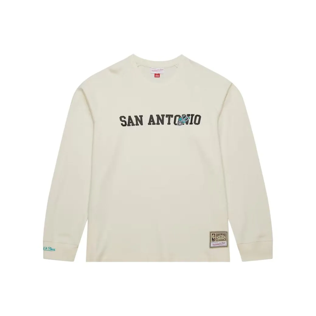 MITCHELL NESS T-Shirt Мужской Кремовый