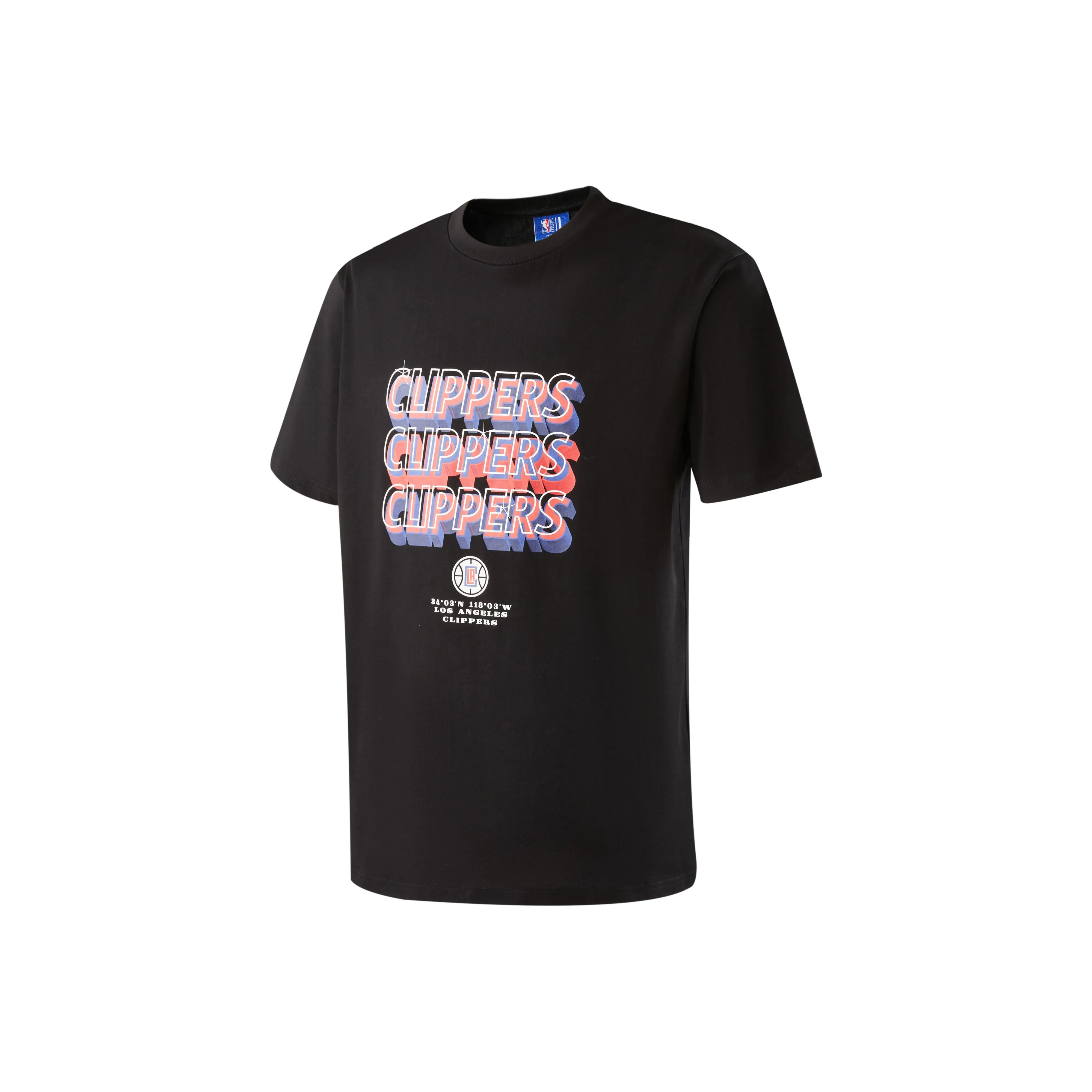 NBA Los Angeles Clippers T Shirts Unisex Black