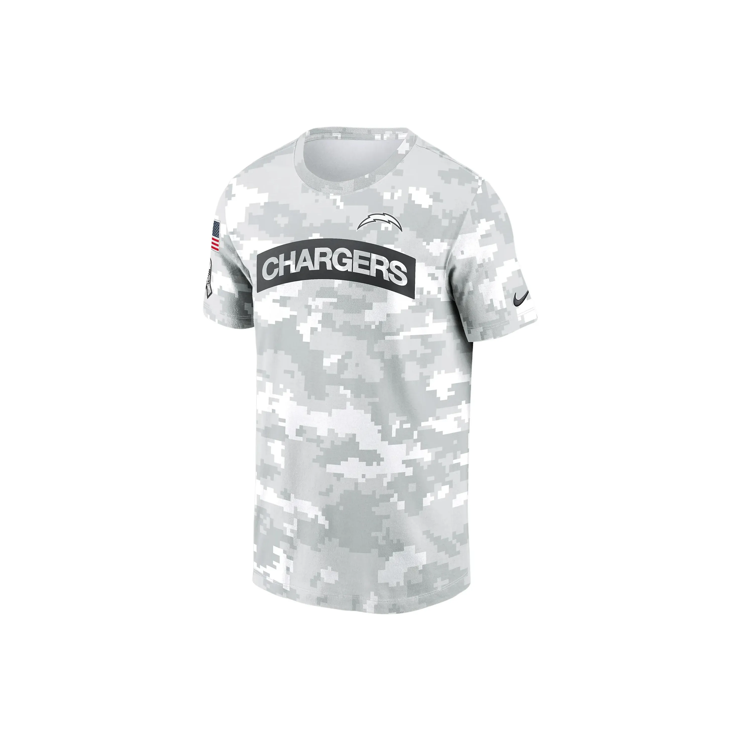 Nike Los Angeles Chargers Salute To Service Edge Arch Men's Nike Dri FIT Nfl T Shirt