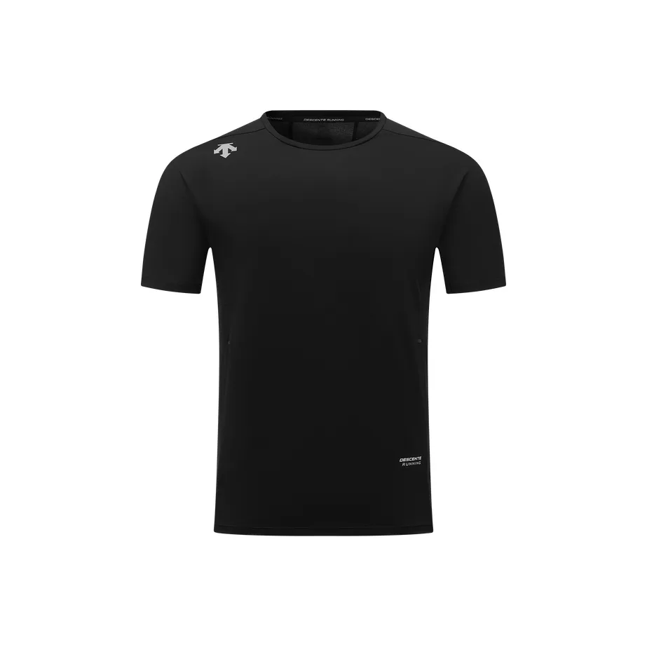 DESCENTE Enhanced running Collection Short Sleeved T Shirts Men's