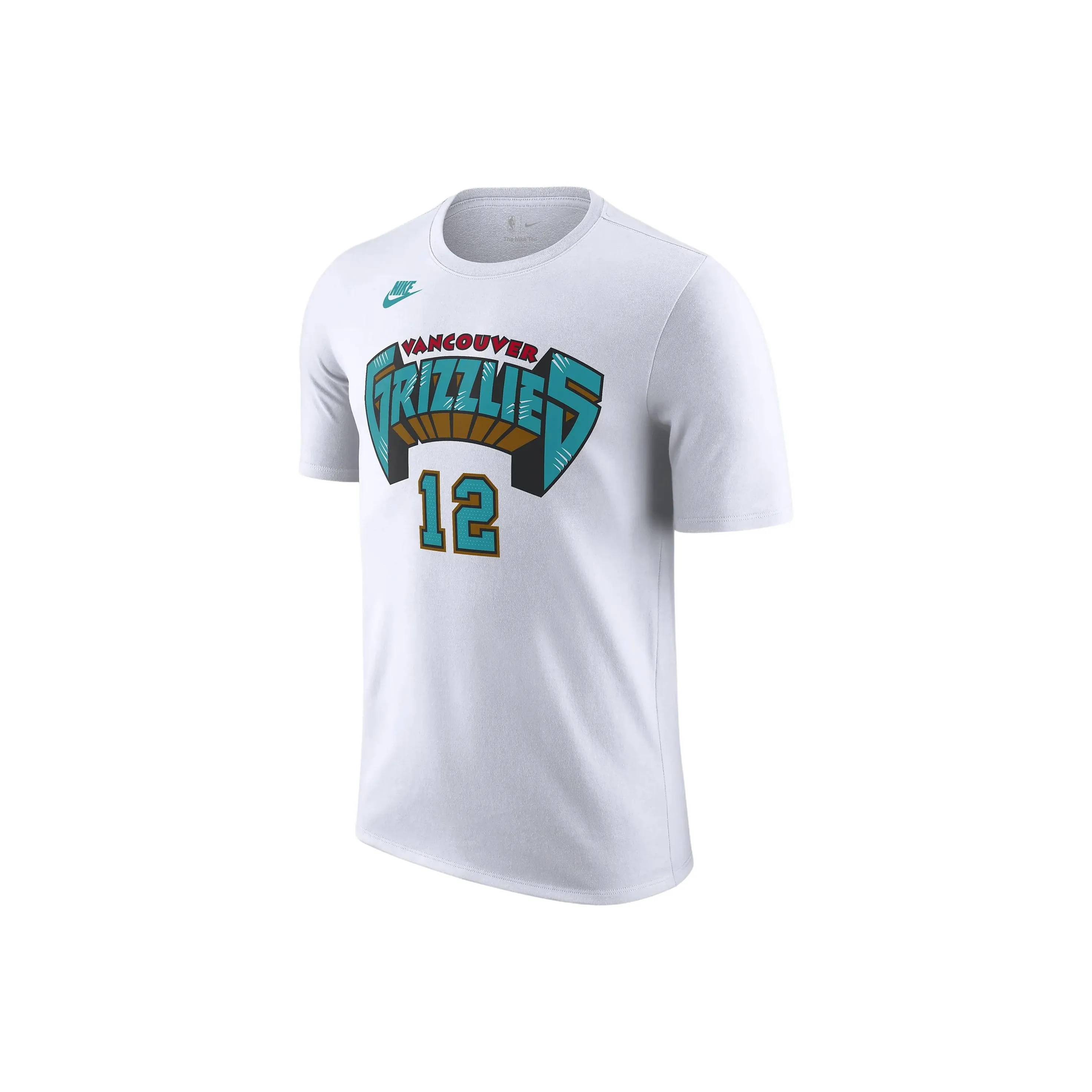 Nike Clothing Белый Зеленый Мужская Футболка