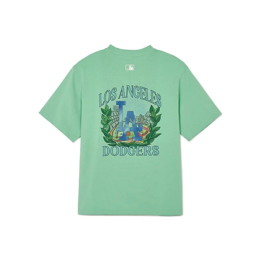 MLB Los Angeles Dodgers Конопля Зеленый Унисекс Футболка