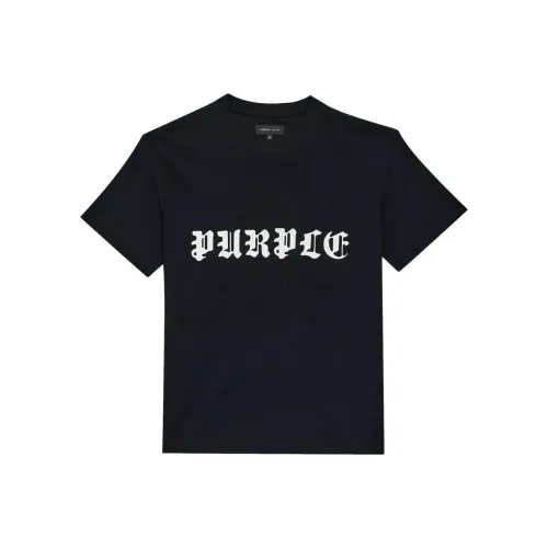 Purple Brand Черная Мужская Рубашка