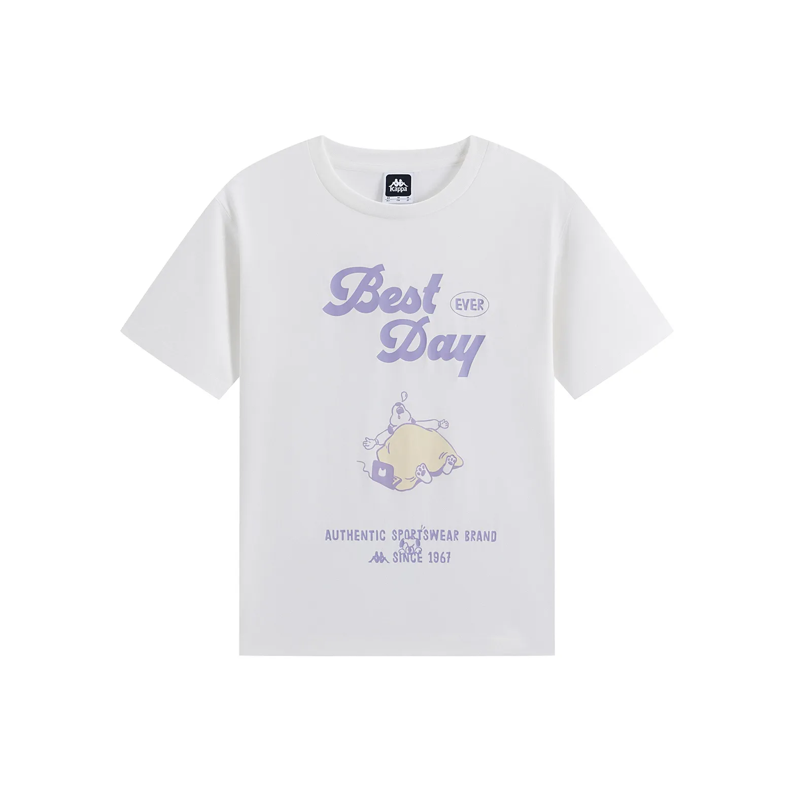 KAPPA PLAYER T-Shirt Унисекс Белый