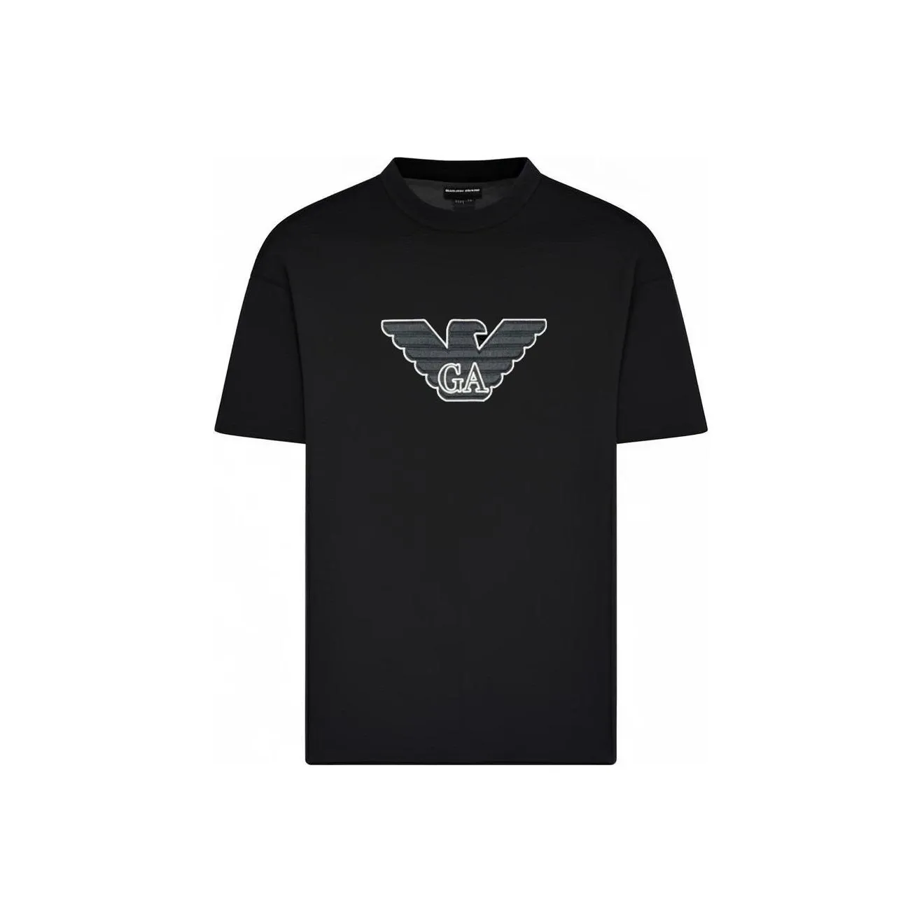 EMPORIO ARMANI SS25 T-Shirt Мужской Черный
