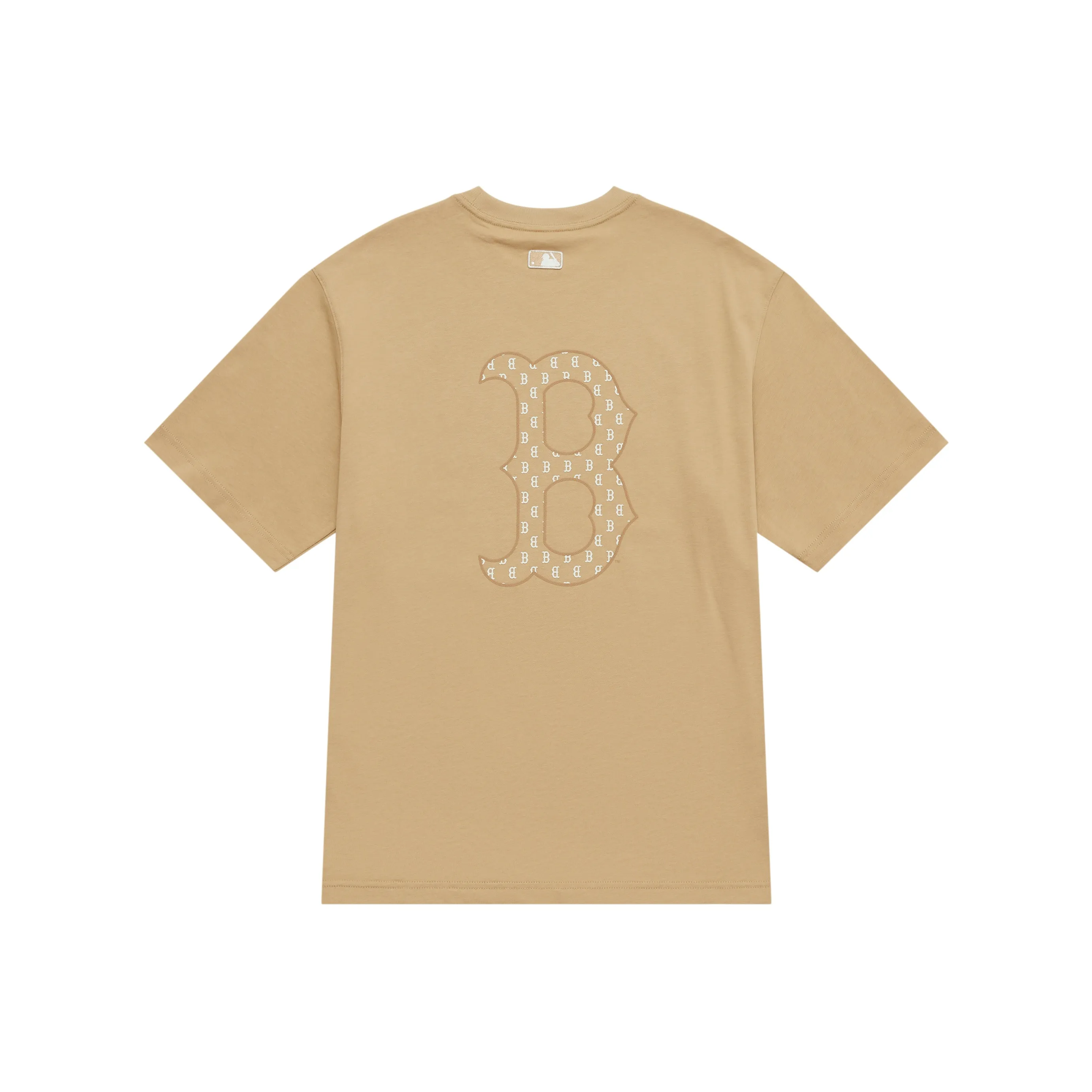 MLB Boston Red Sox Basic Collection SS25 T-Shirt Unisex Light Beige Yellow