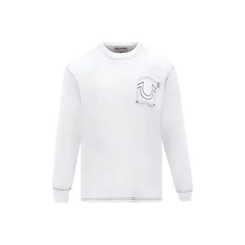 True Religion Белые Мужские Рубашки