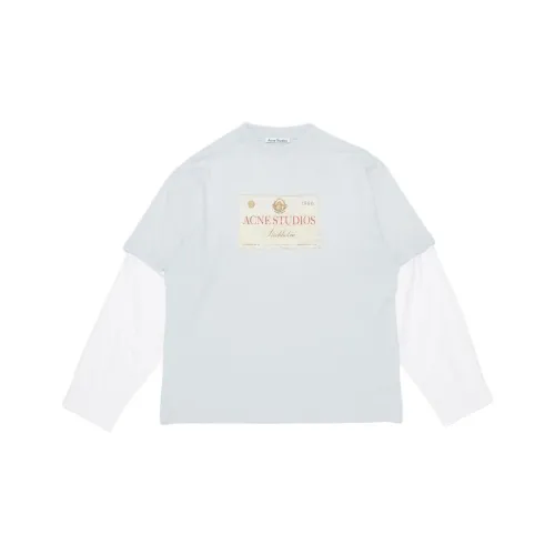 ACNE STUDIOS Светло-серый Унисекс Т-рубашки