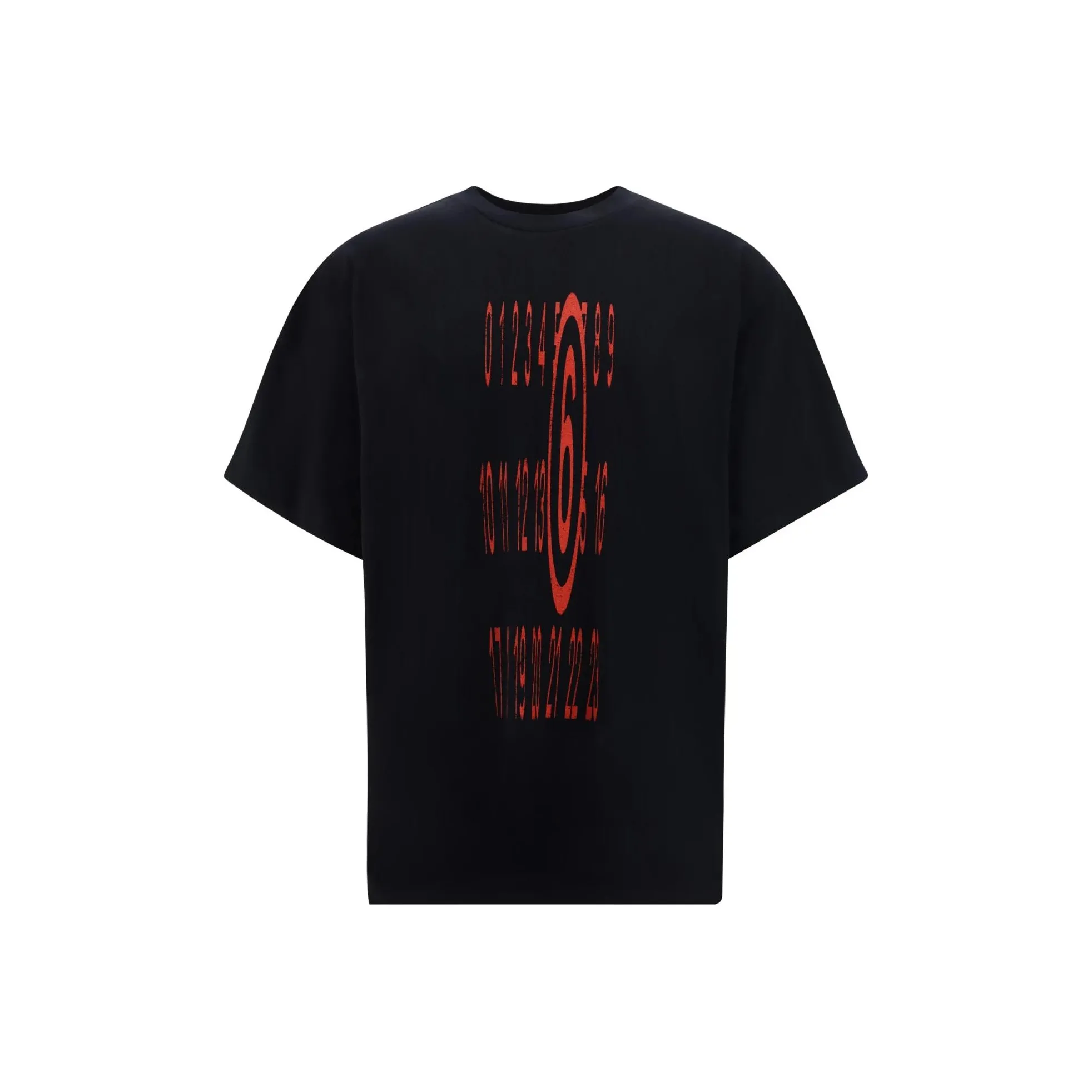 MM6 Maison Margiela Numeric Signature Printed Crenwck T-Shirt
