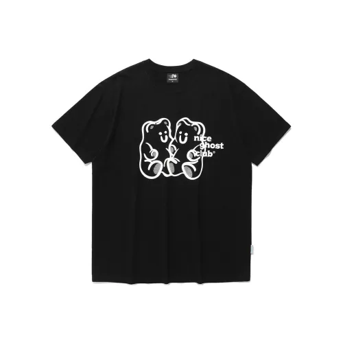NICE GHOST CLUB Черная Мужская Рубашка
