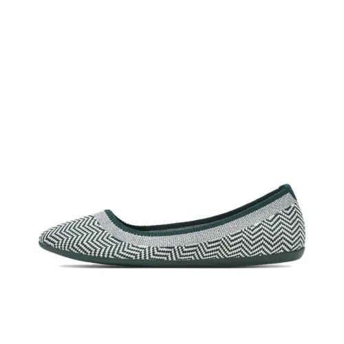 Allbirds Tree Breezers Повседневная обувь Низкий топ Twilight Зеленый Женская