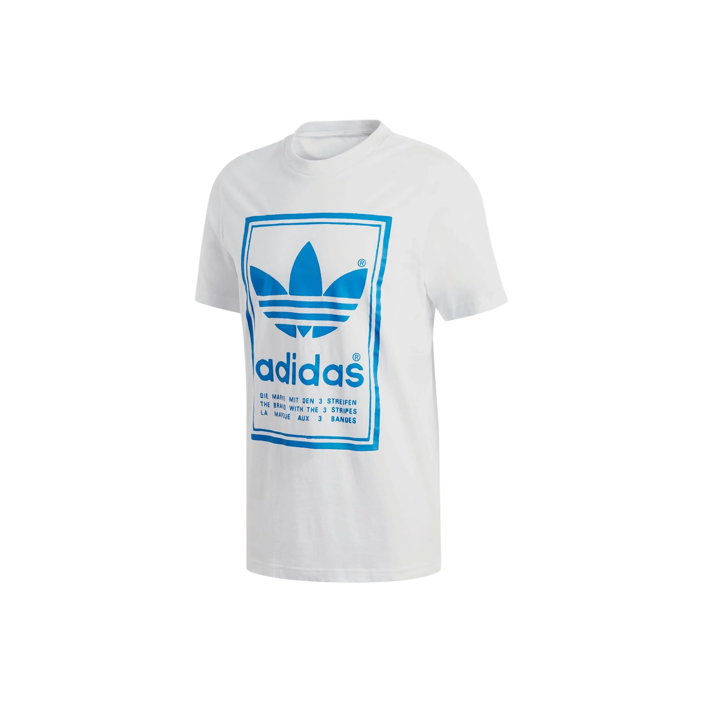 Adidas Originals Vintage3 Полосы T-Shirt Мужской Белый