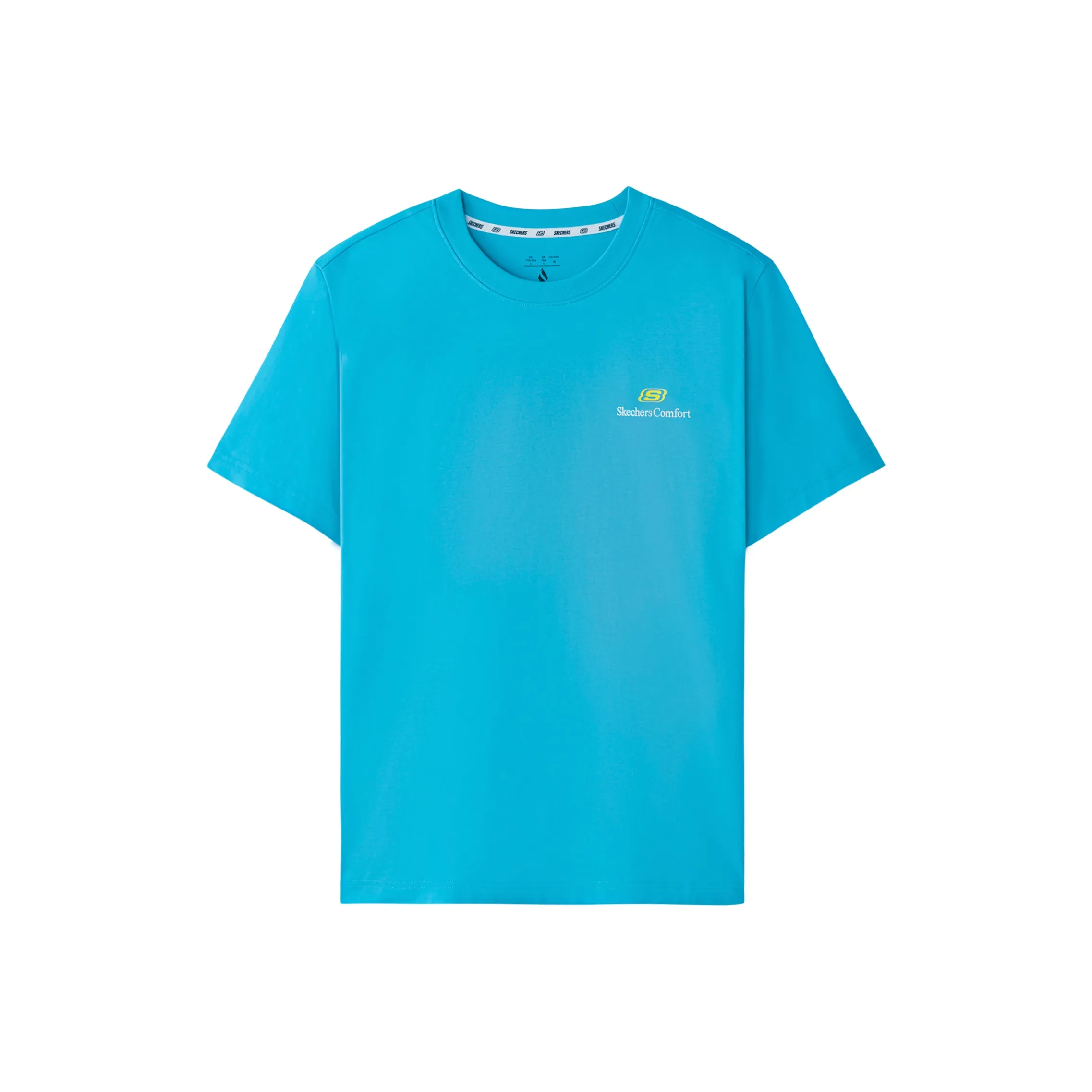 Skechers T-Shirt Унисекс Submerged Aqua Blue