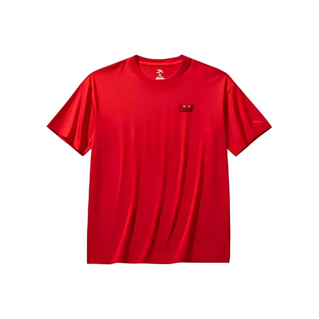 ANTA Life Collection T-Shirt Унисекс Классический Красный