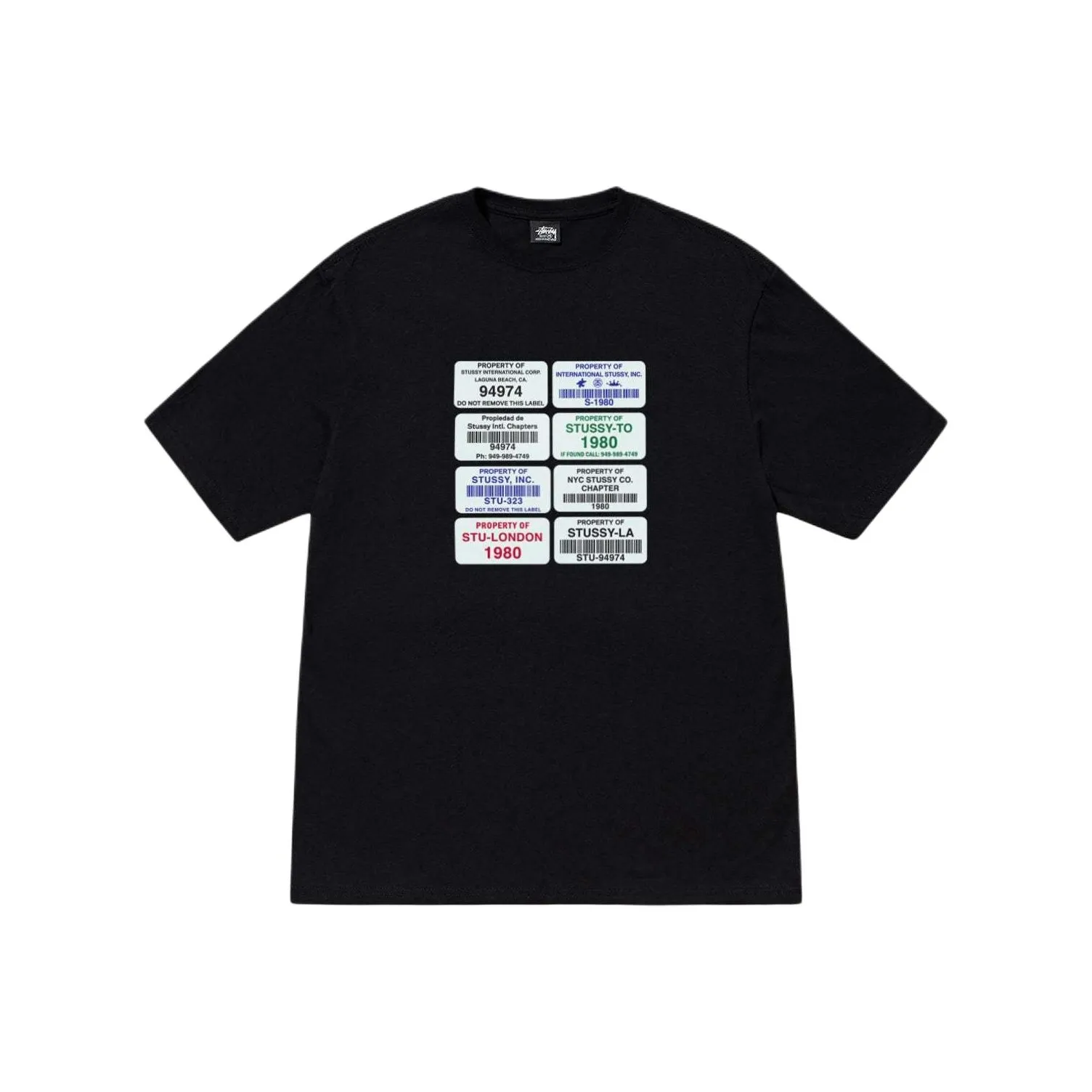 Stussy Праздничные Унисекс T-рубашки