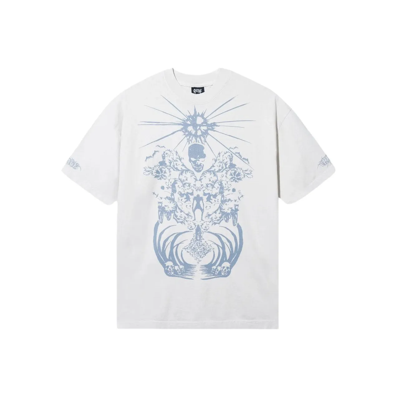 Revenge Death Note Collaboration Лаймово-серый Унисекс Футболка