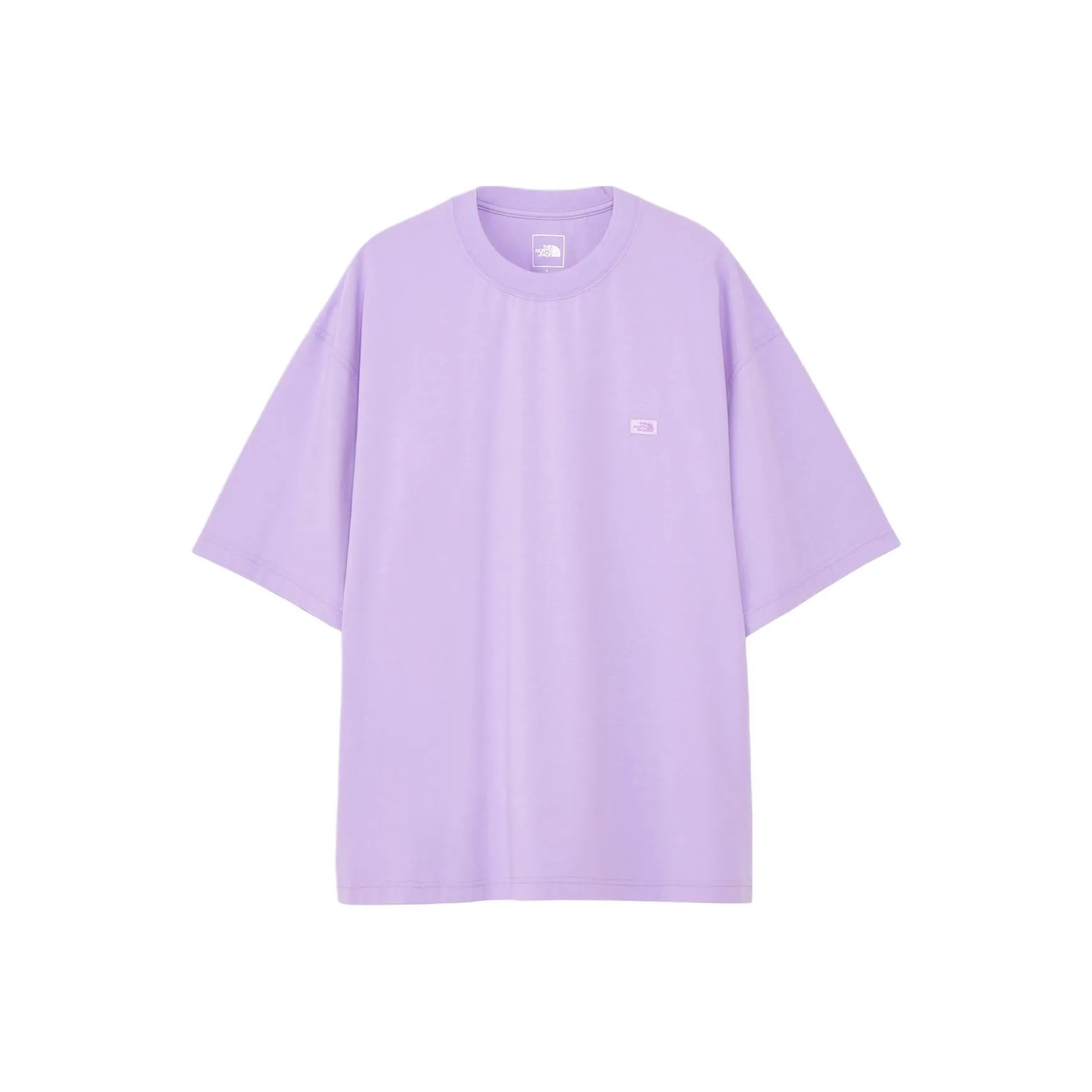 THE NORTH FACE T Shirt Unisex Light Purple Lilac