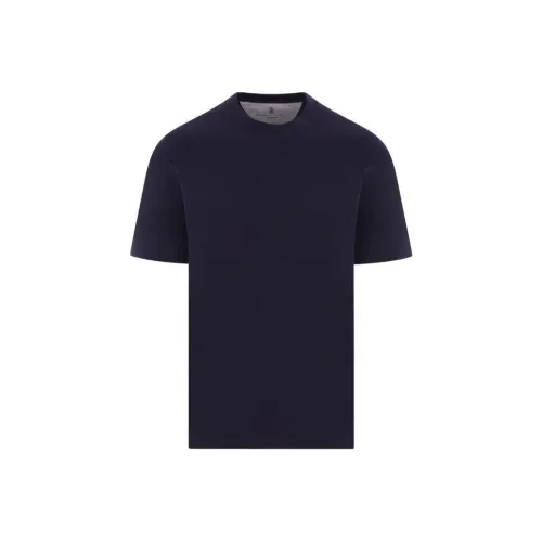 Brunello Cucinelli Темно-синие Мужские Рубашки
