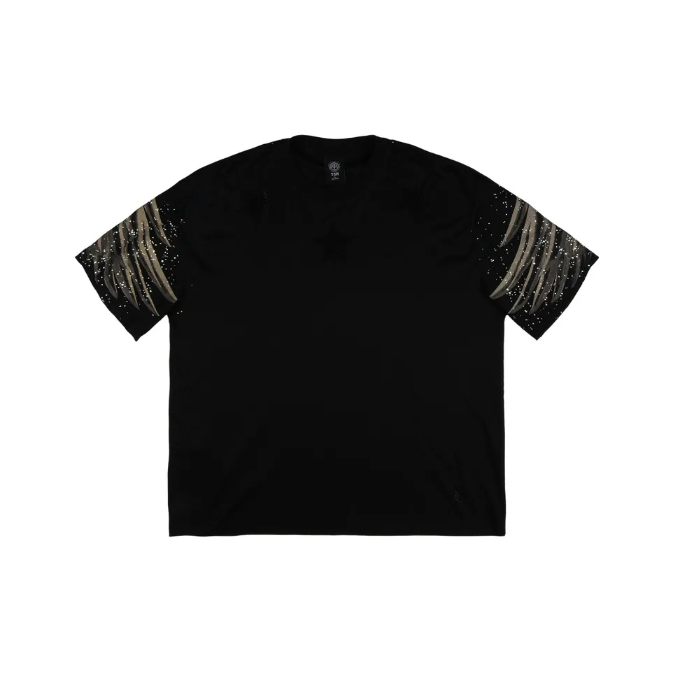 TCH T Shirt Unisex Black With Silver Logo
