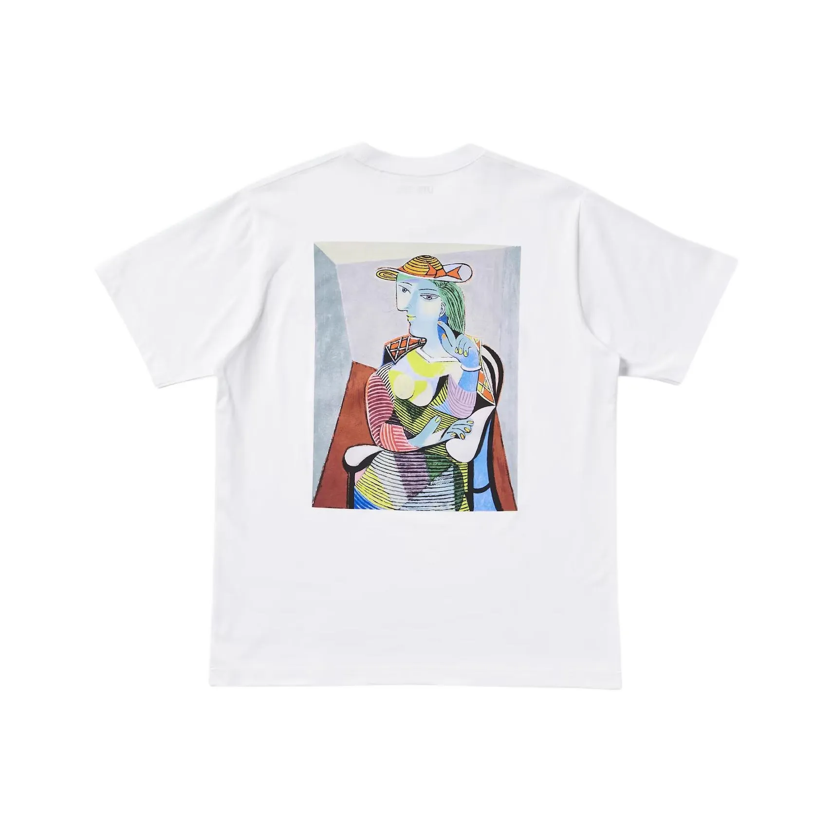 UNIQLO x Picasso Коллаборация PICASSO SS25 T-Рубашка Унисекс Белый