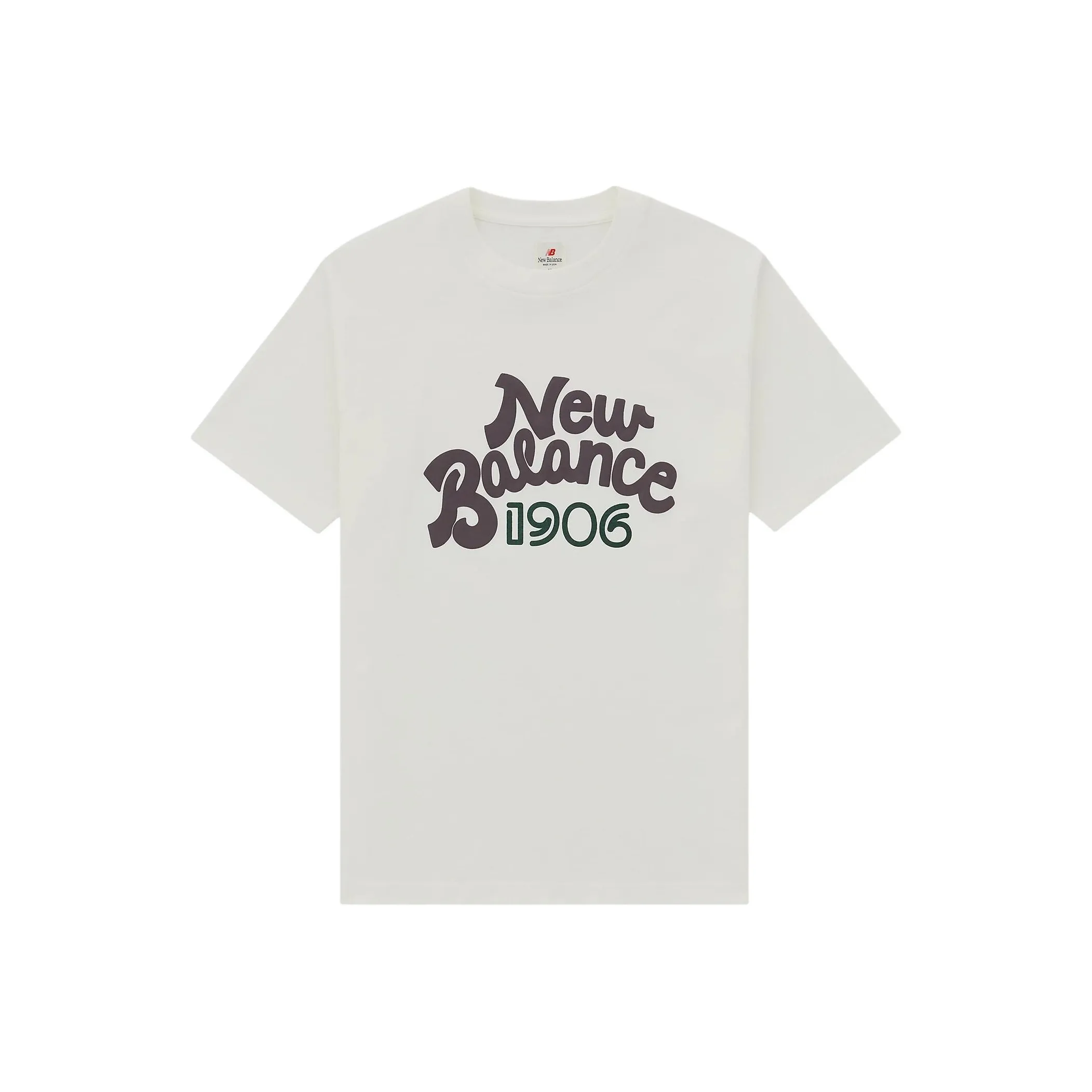 New Balance 1906Graphic Collection Made In USA T Shirt Men's Sea Salt Color