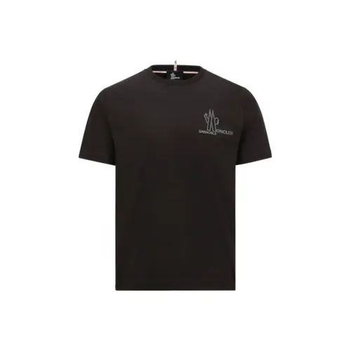 Moncler Grenoble Черная Мужская Рубашка