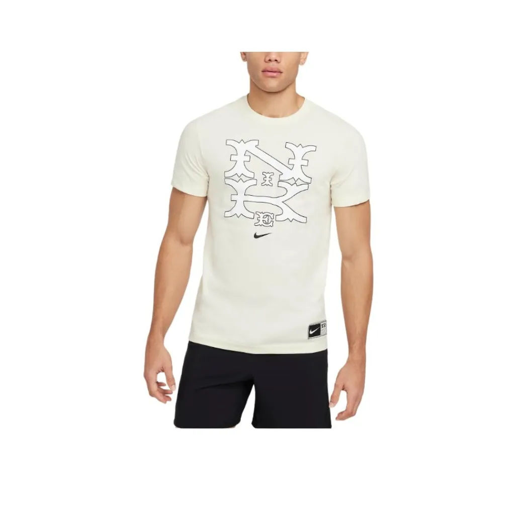 Nike Dri-Fit T-Shirts Men Milk White