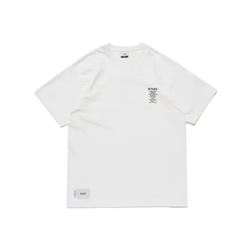 WTAPS Collaboration FW24 Белая Унисекс Футболка