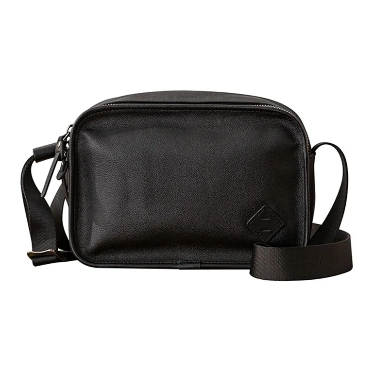 HOUBU Crossbody Bag Black Unisex HOUBU Кроссбоди Сумка Черная Унисекс