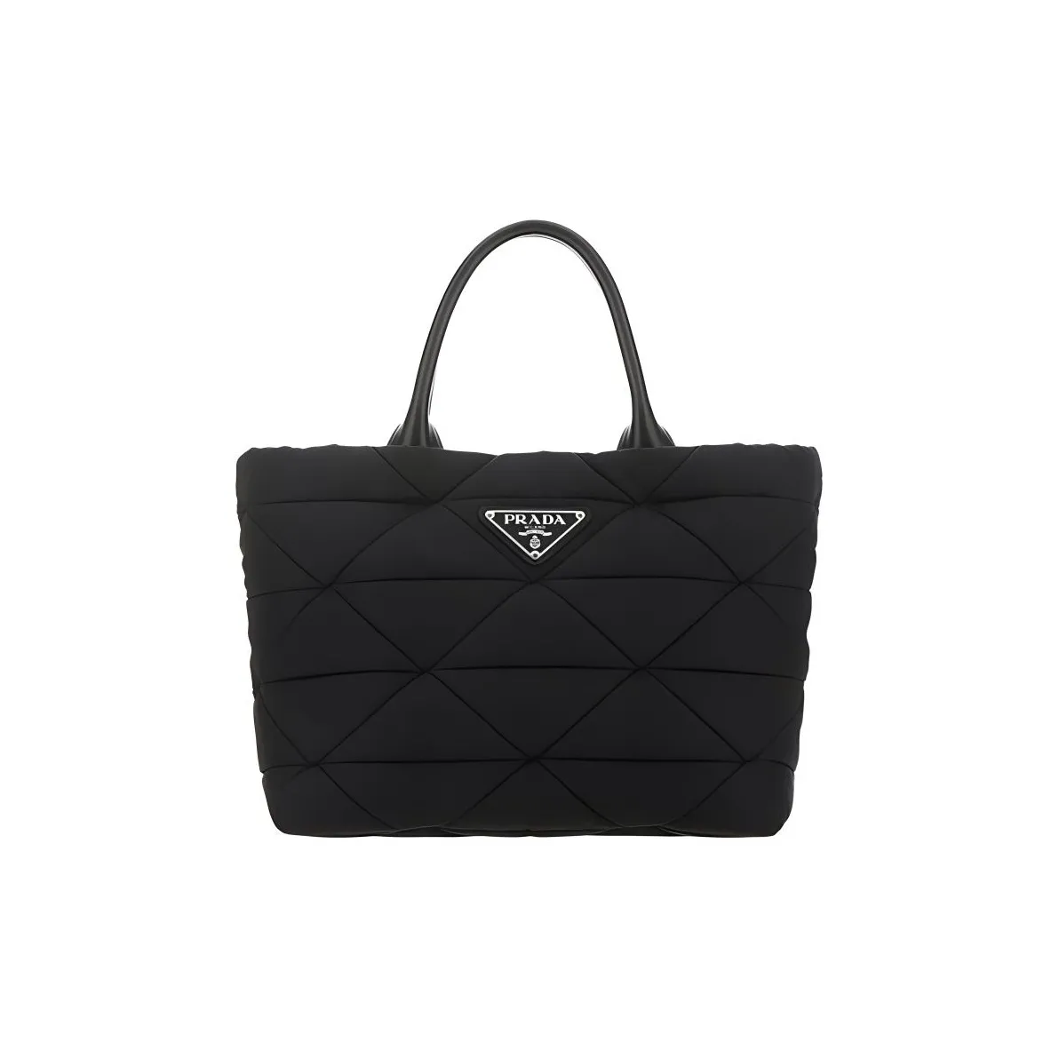 PRADA Thickened Nylon Tote Bag Shopping Bag Handbag Men's Black