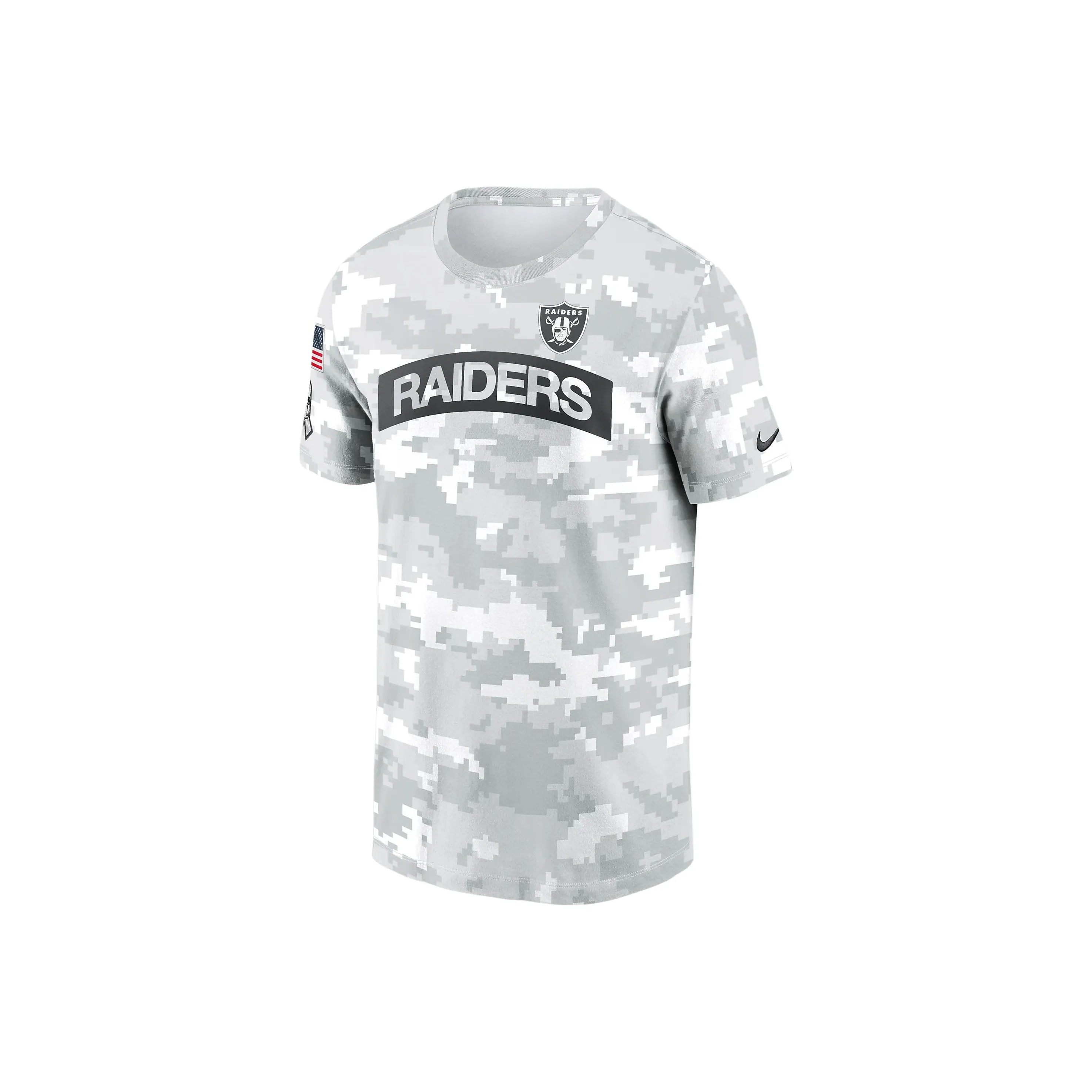 Nike Las Vegas Raiders Salute To Service Edge Arch Men's Nike Dri FIT Nfl T Shirt