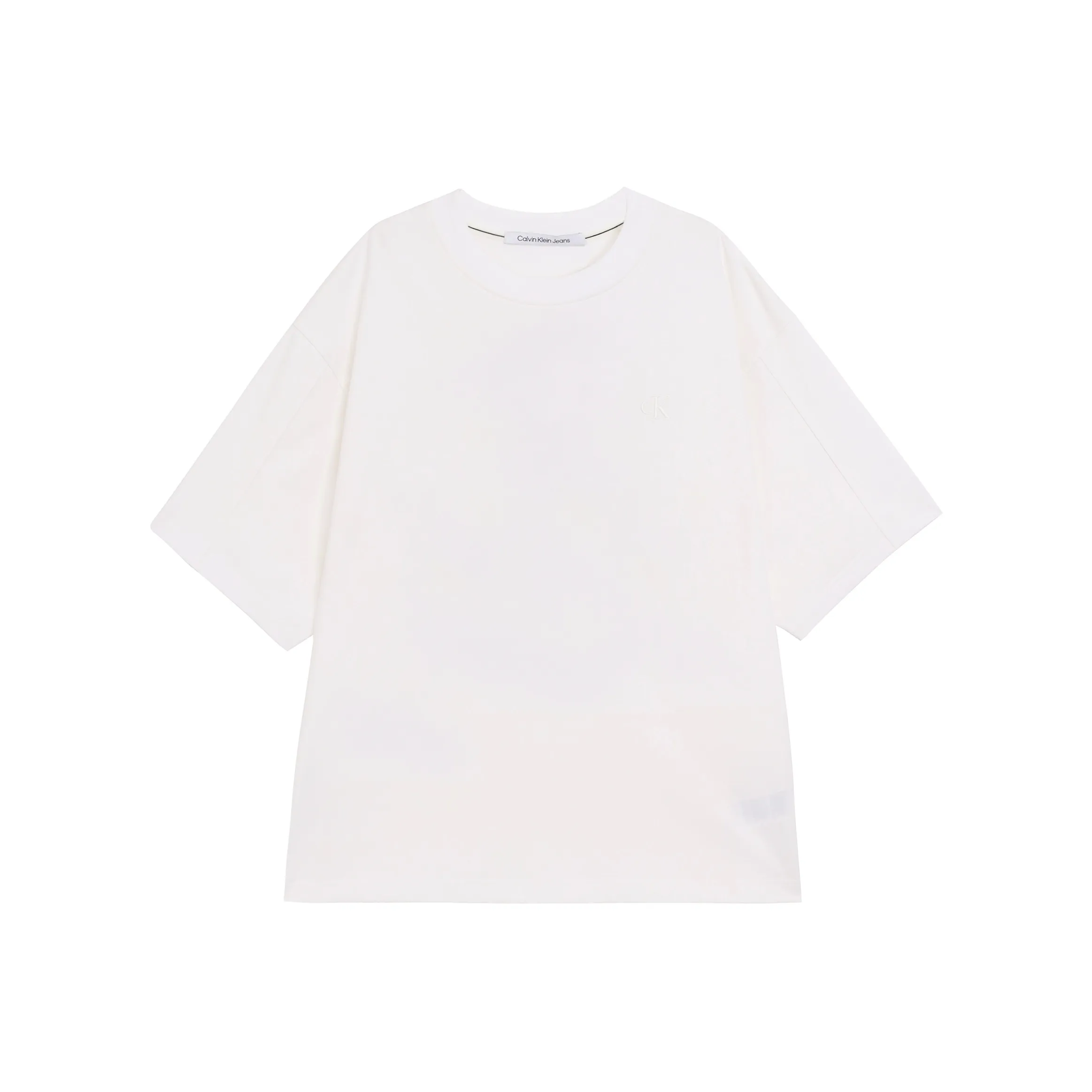 Calvin Klein T-Shirt Мужской Moon White