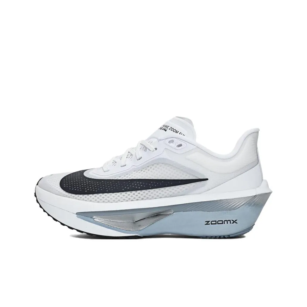 Nike Zoom Fly 6 Устойчивые к истиранию Низкие Беговые кроссовки Женские Белые