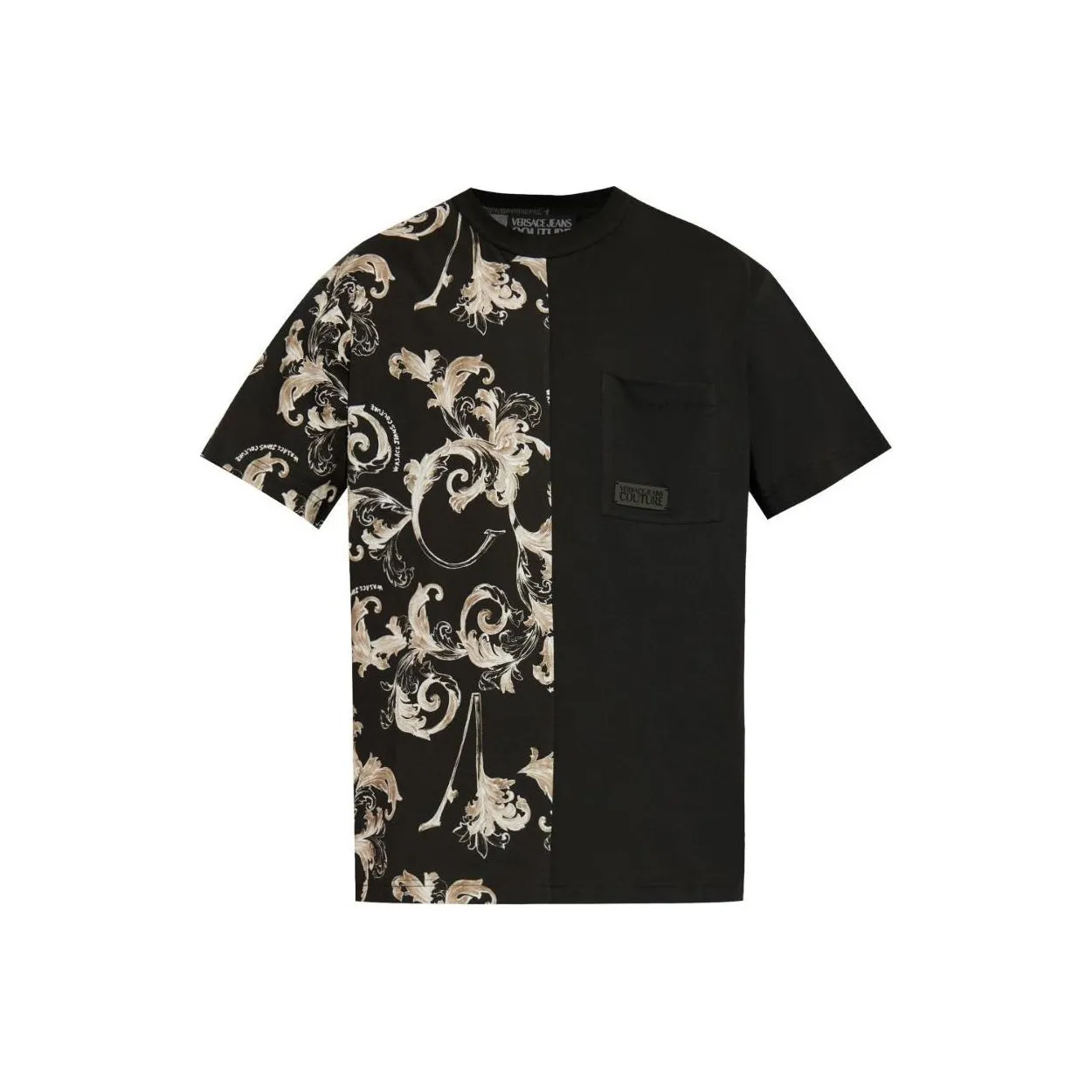 VERSACE JEANS COUTURE Baroque Print T Shirt