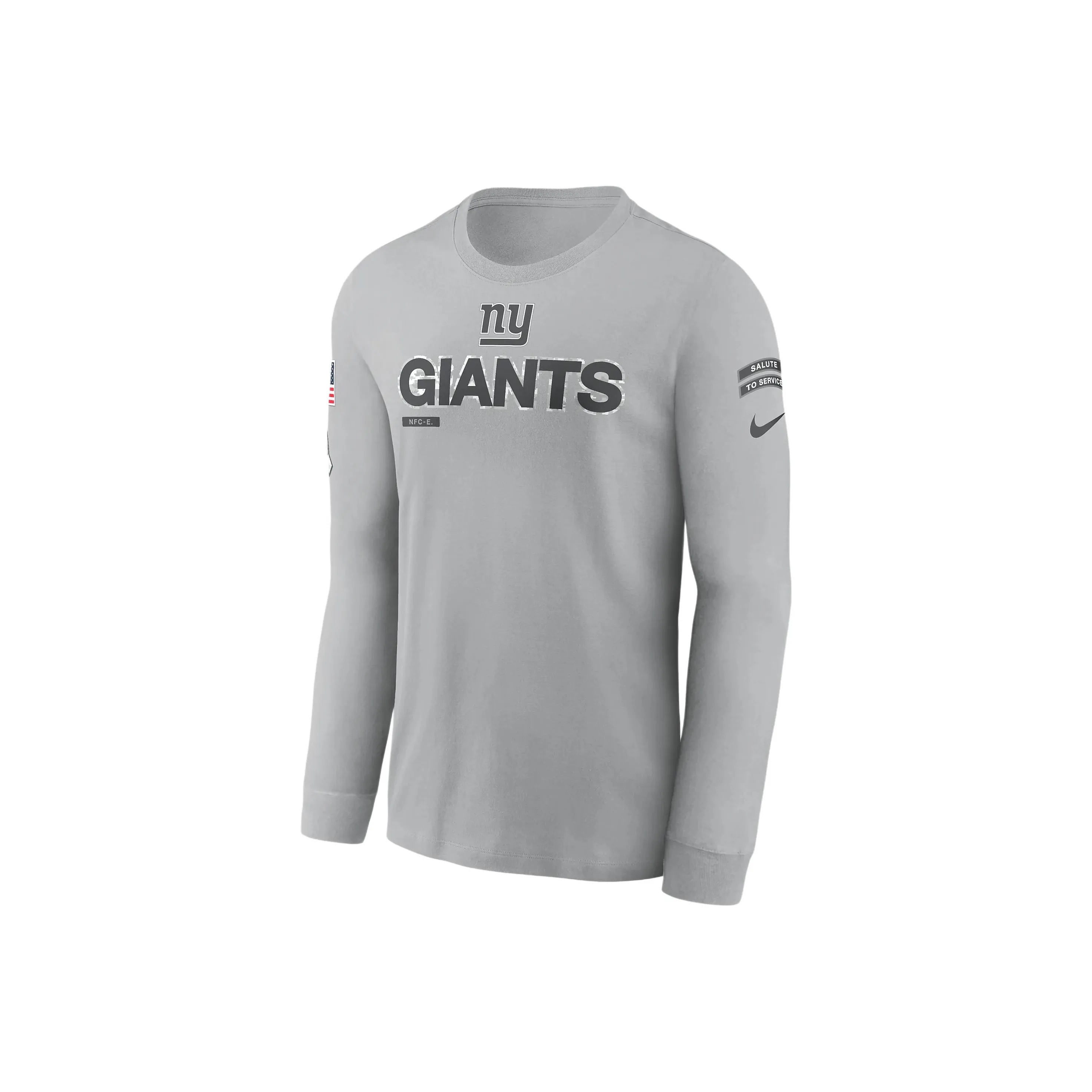 Nike New York Giants Salute To Service Mascot Edge Legend Men's Nike Nfl Long Sleeve T Shirt