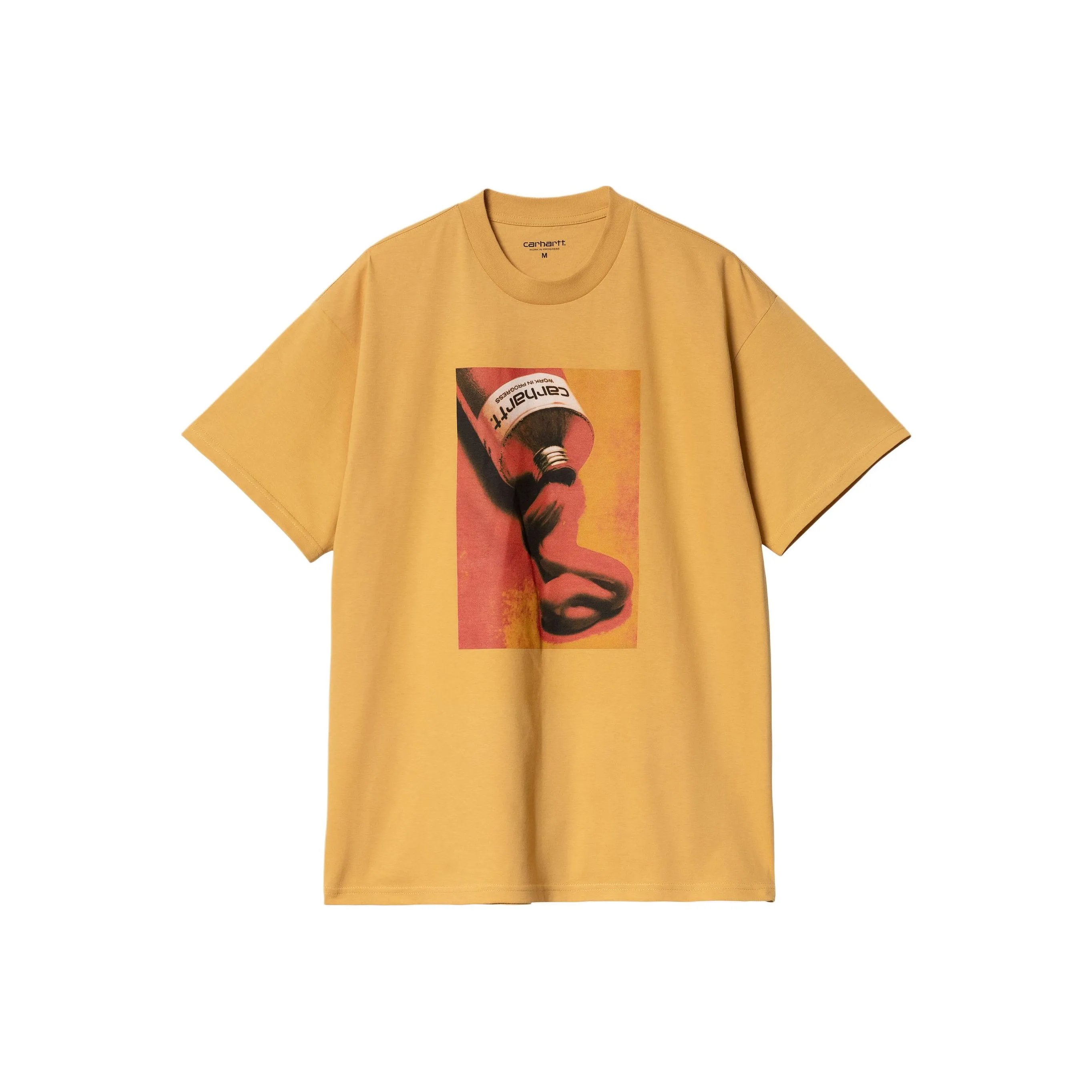 Carhartt WIP S/S Tube T Shirt T Shirt Men's Yellow