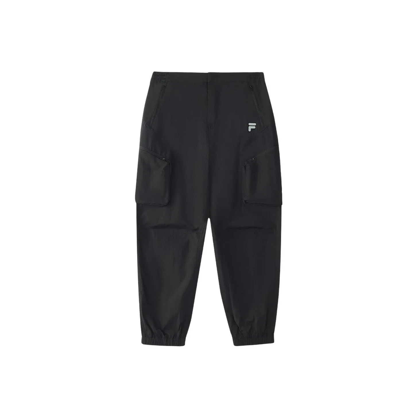 FILA FUSION URBAN TECHFILA Fusion X SS25 Вязаные спортивные брюки Мужской Глубокий черный