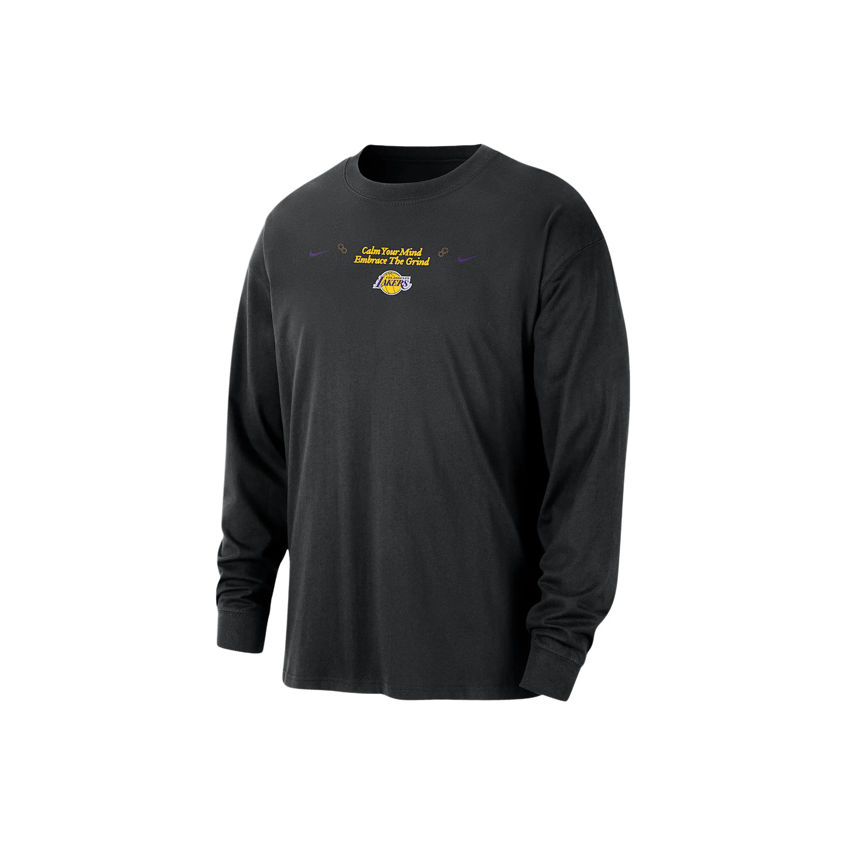 Nike x NBA Courtside Los Angeles Lakers T-Shirt Мужской Черный