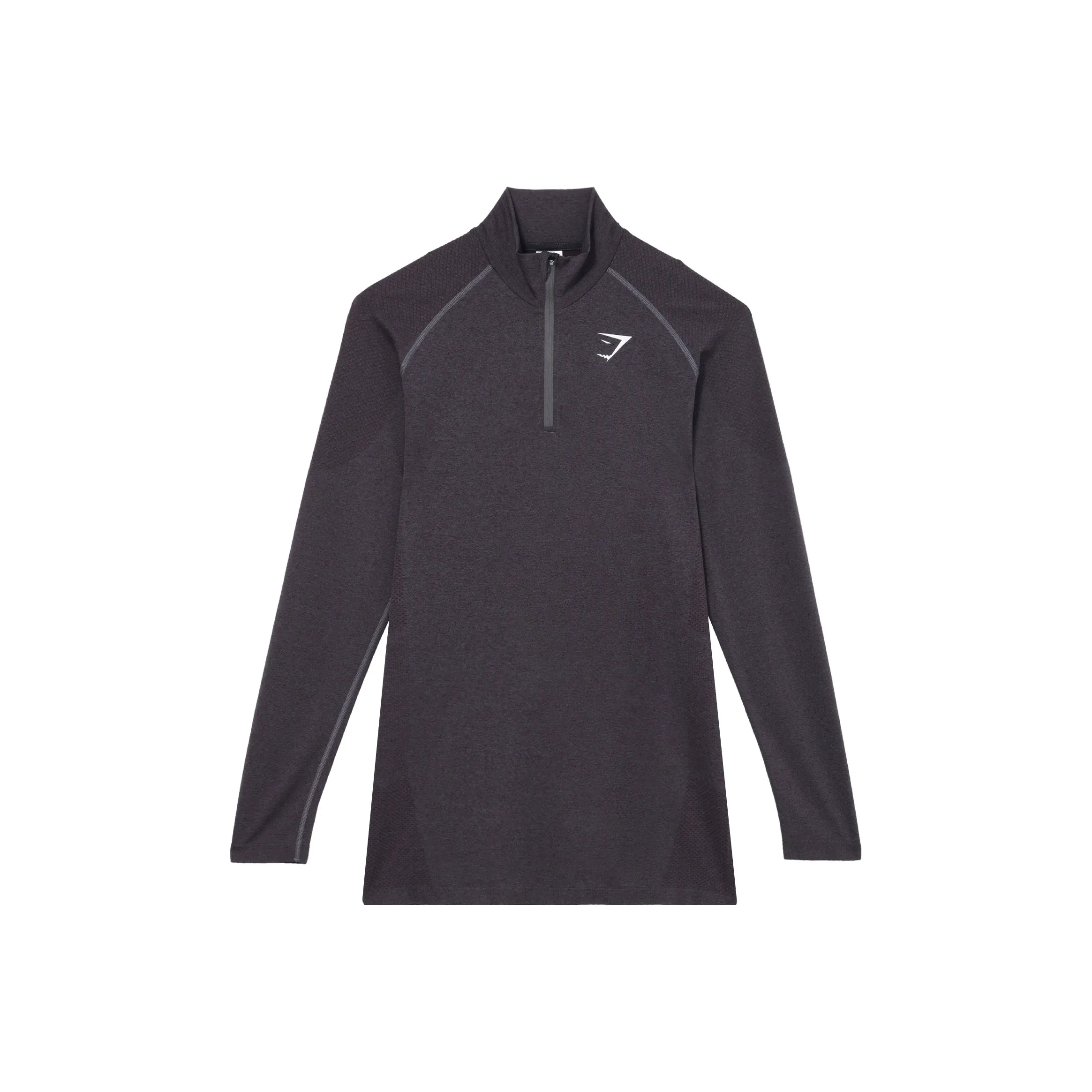 GYMSHARK T Shirt Men's Plum Brown/Brushed Gray