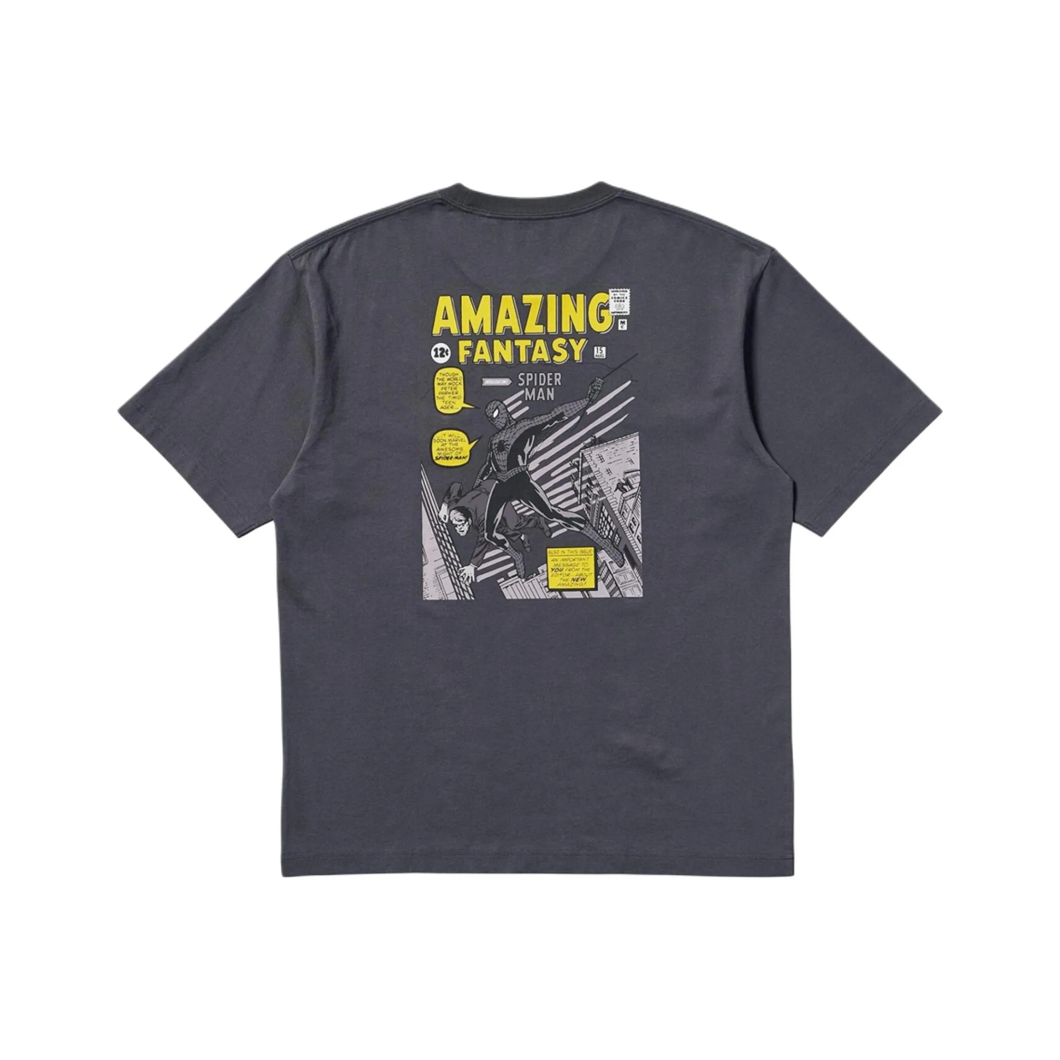 UNIQLO x MANWEI,LIANMINGKUAN SS25 T Shirt Unisex Dark Gray