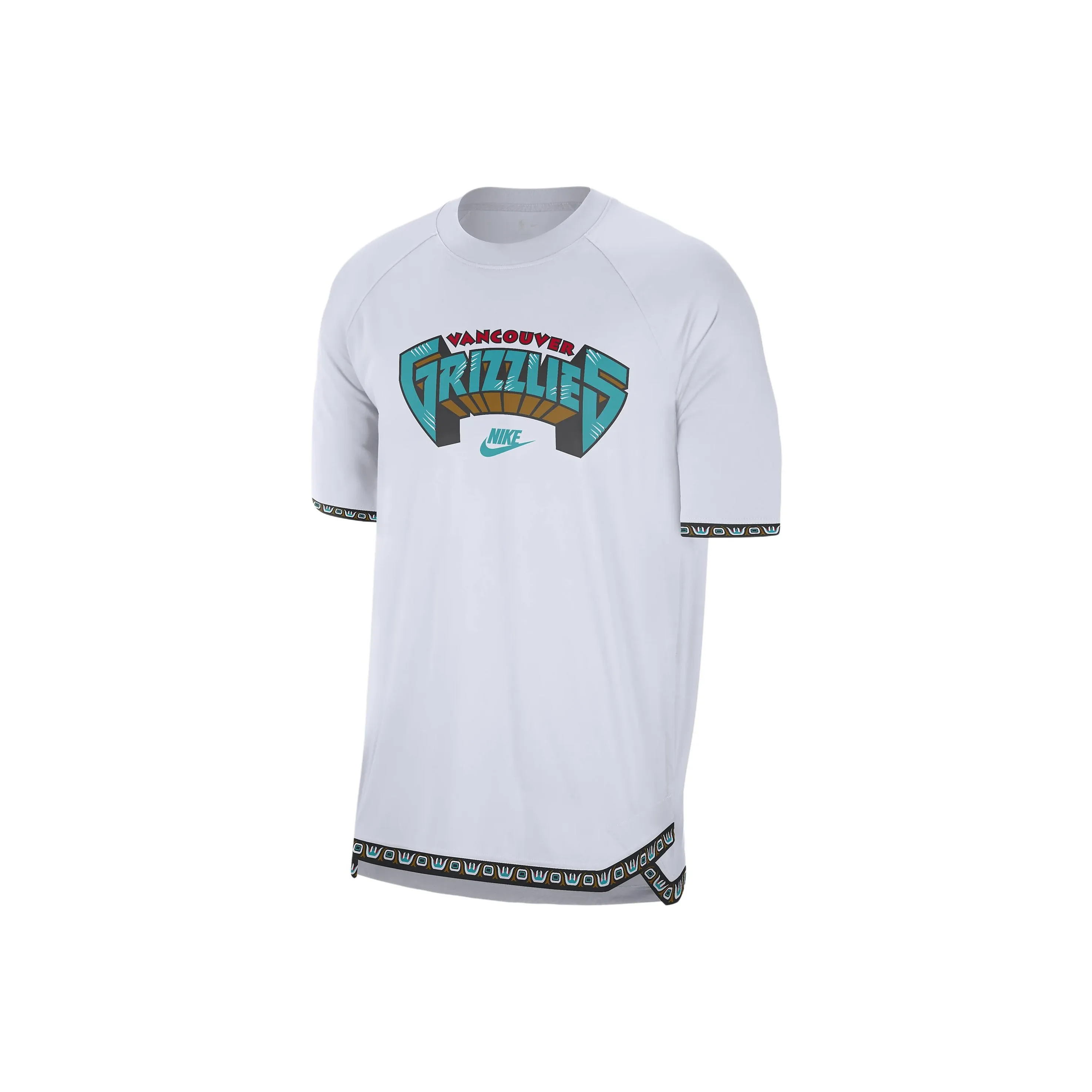 Nike Memphis Grizzlies T-Shirt Мужская Белая Зеленая