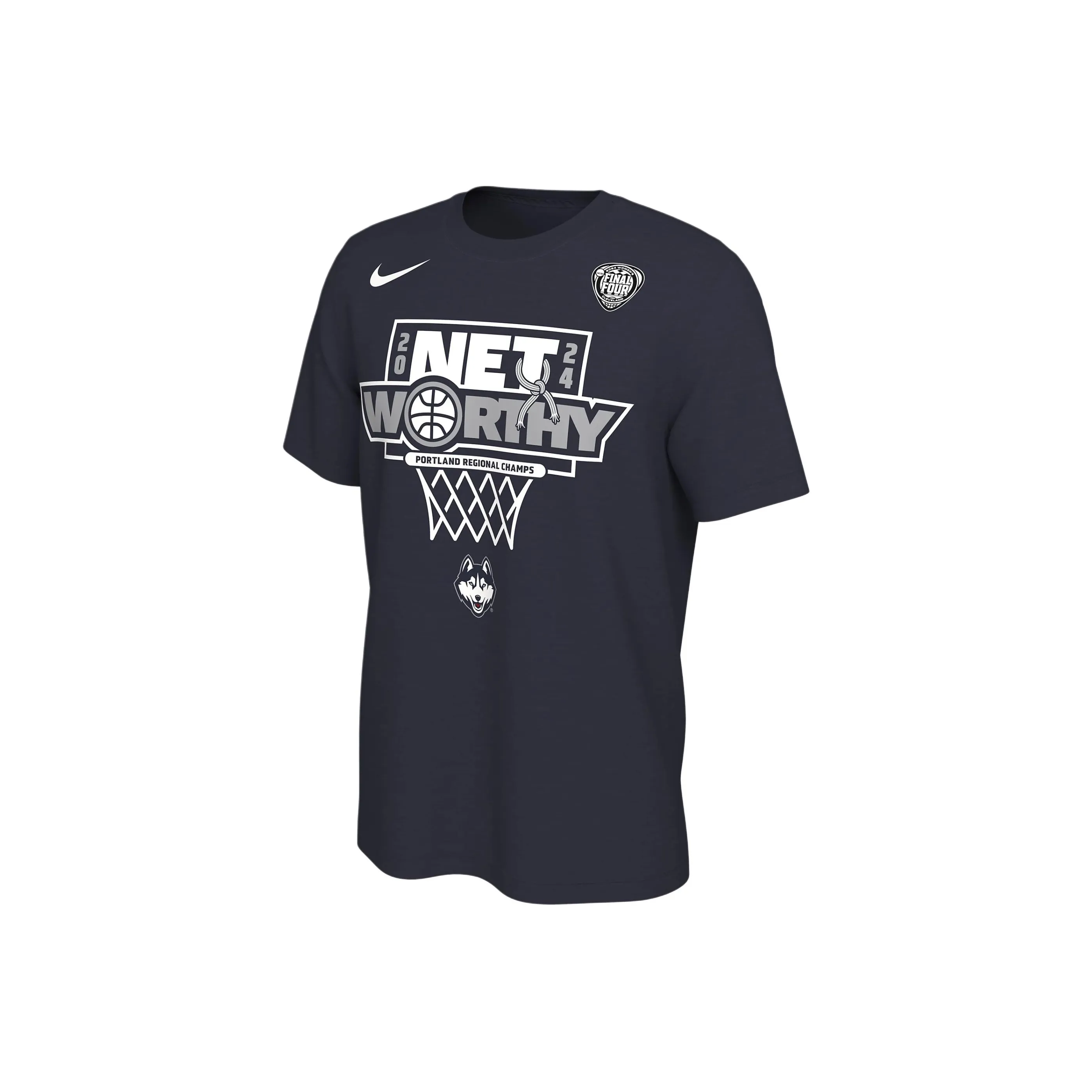 Nike UConn 2024 Women's Regional Champ Men's Nike College Basketball T Shirt
