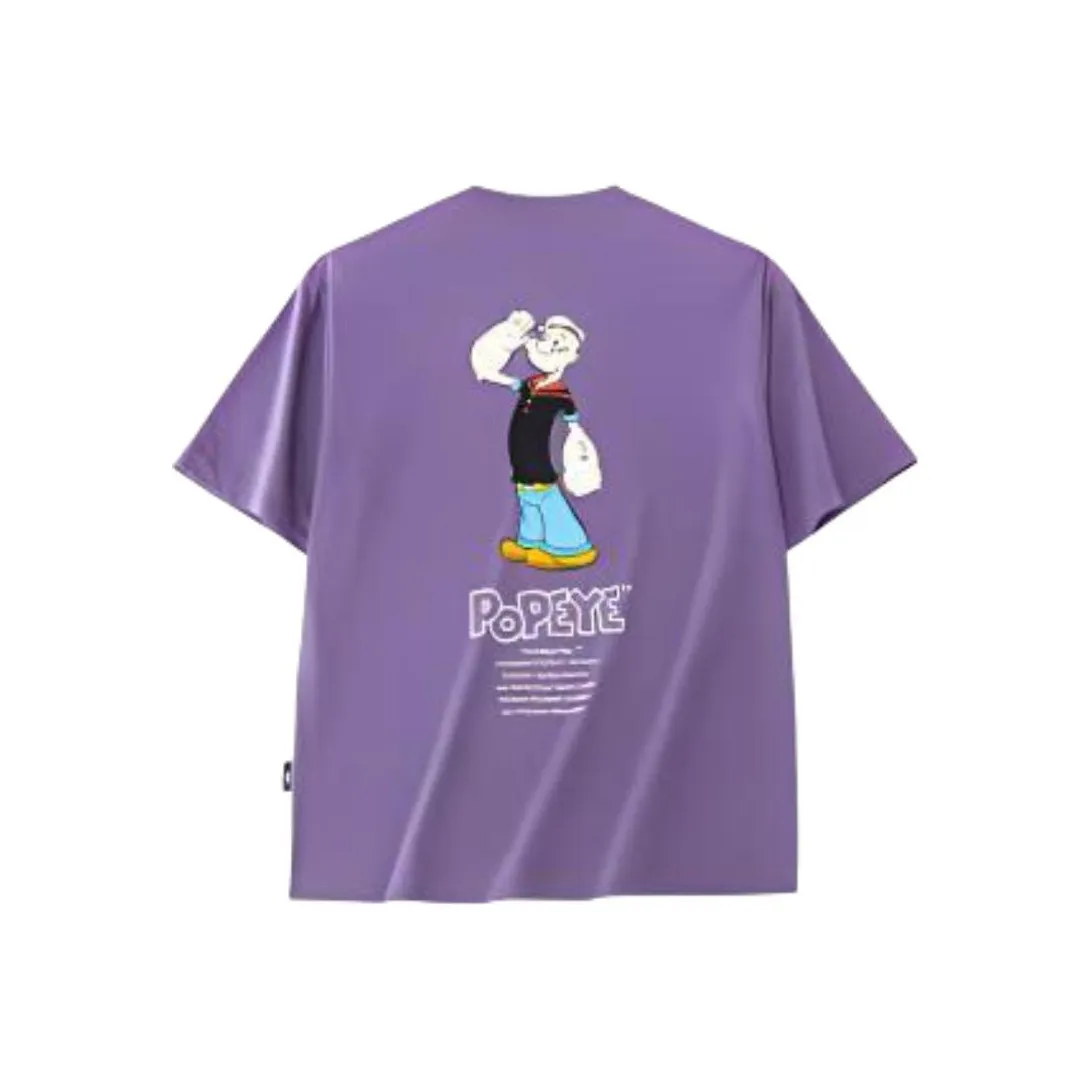 CHAOJIANTA x DALISHUISHOU,LIANMINGKUAN T Shirt Unisex Crystal Purple