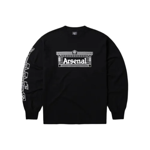 Овен Arsenal Collaboration Черная Унисекс Футболка