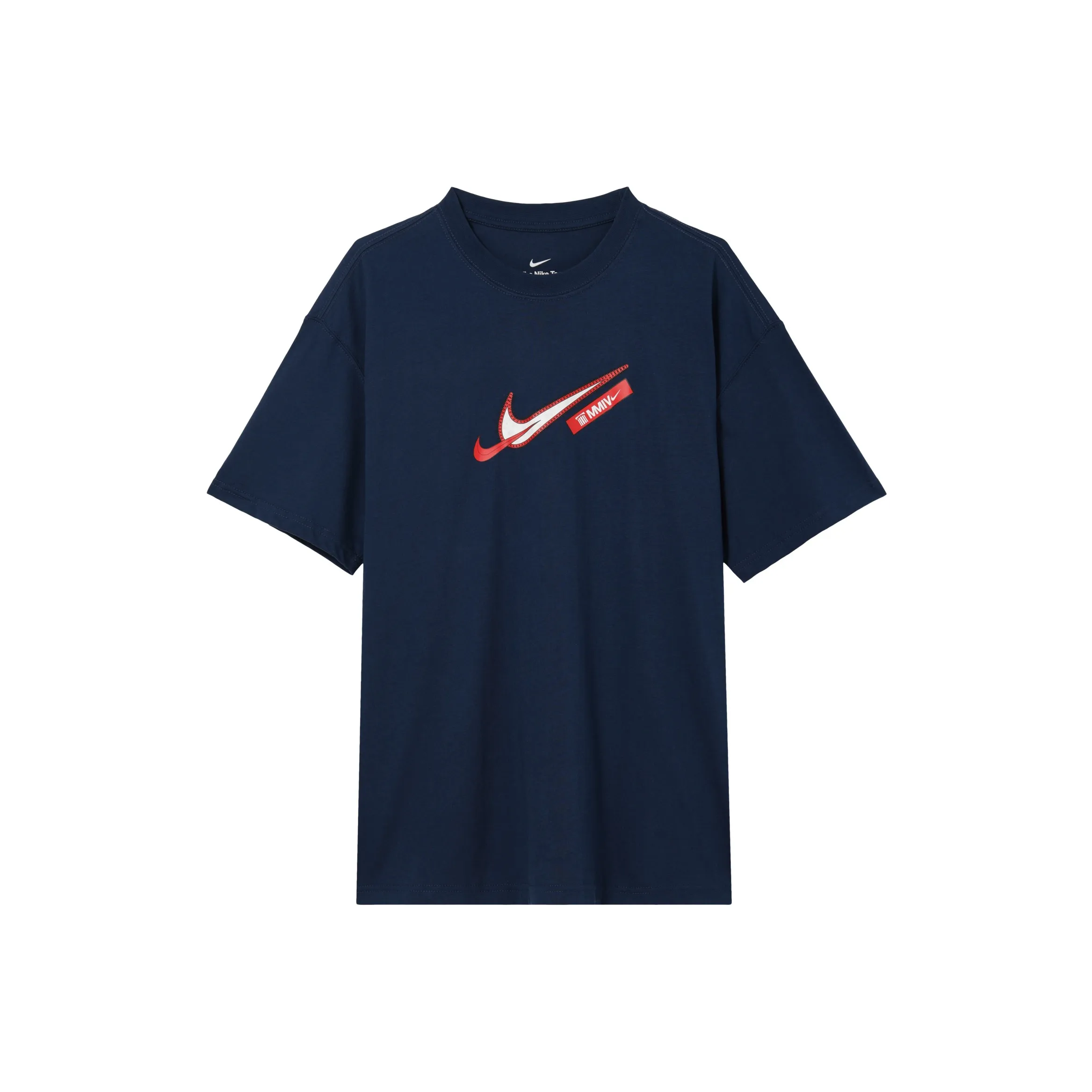 Nike T Shirts Men's Navy Blue