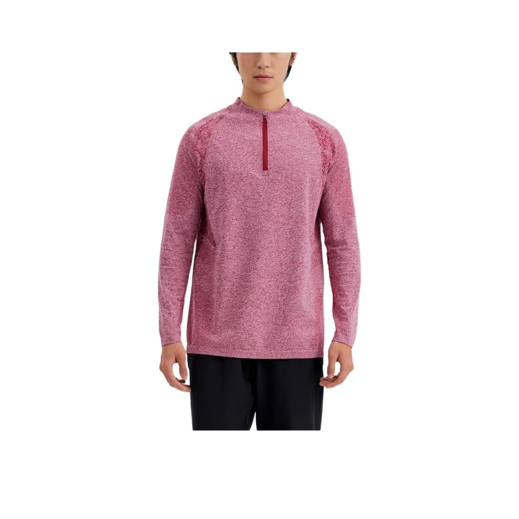 DECATHLON DOMYOS T Рубашка Мужская Бордово-Красная