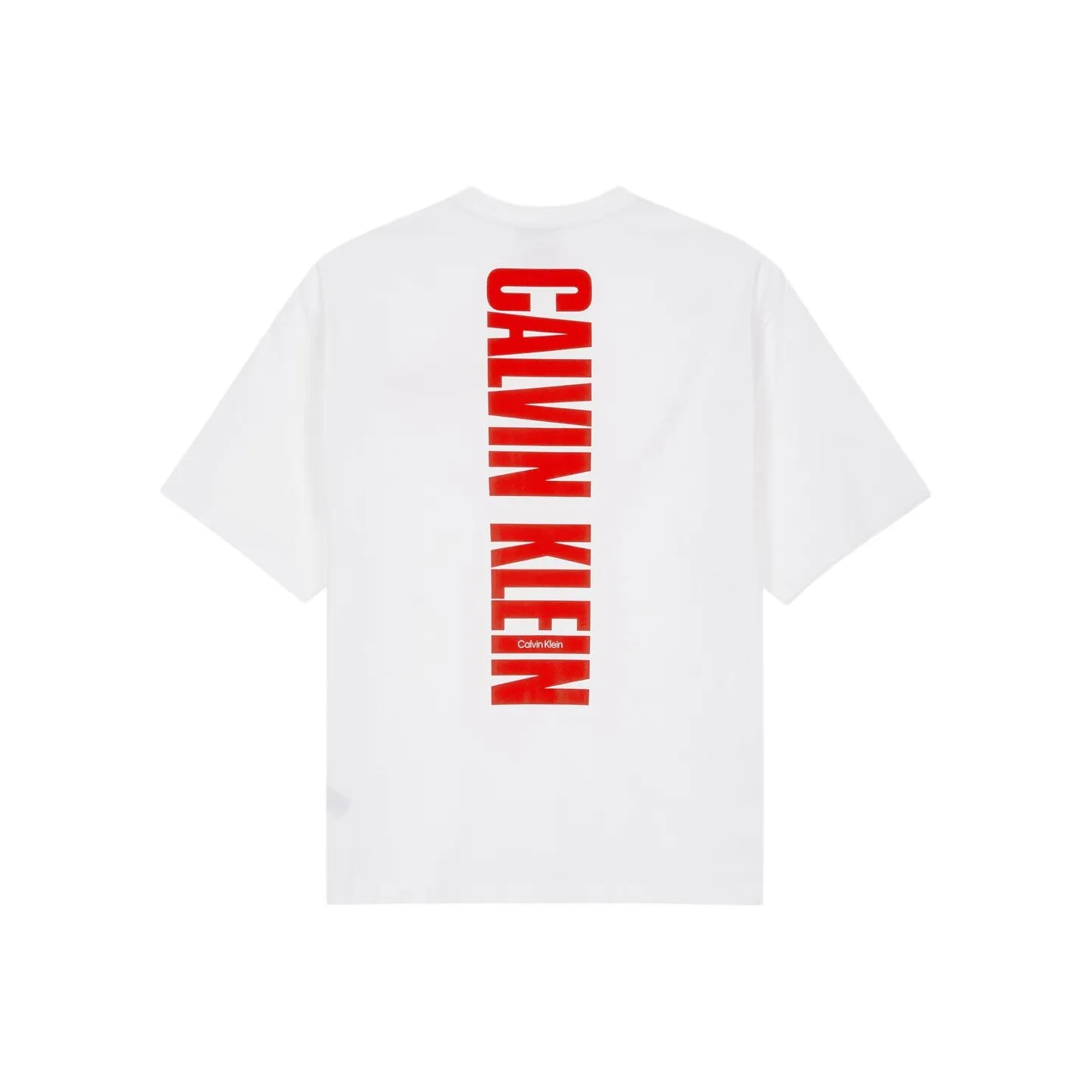 CALVIN KLEIN SS25 T-Shirt Мужской Белый