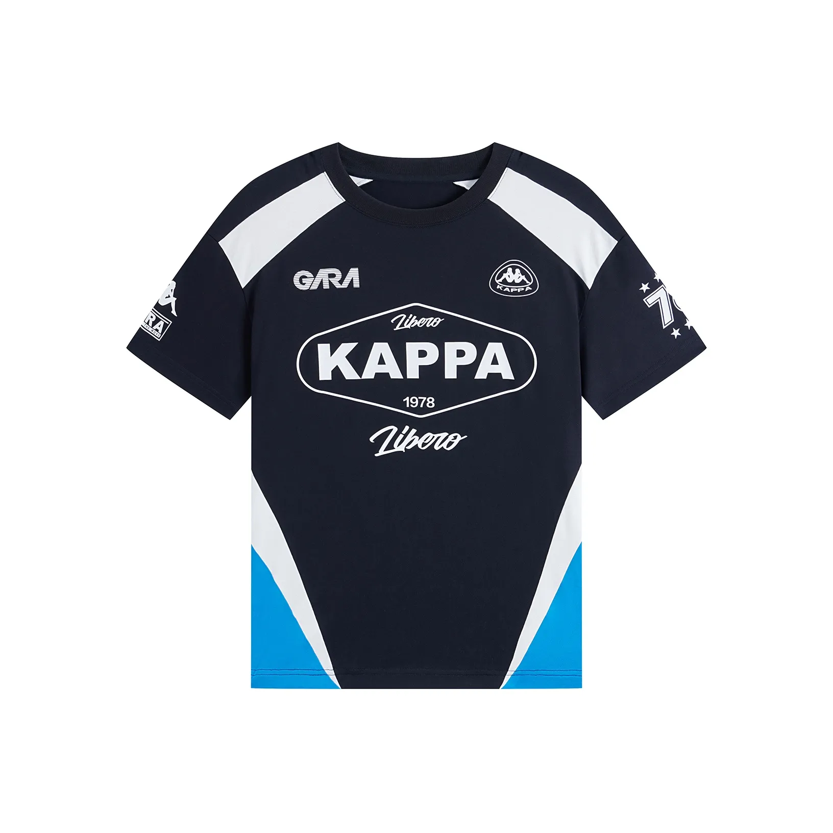 KAPPA 1916 Series T-Shirt Унисекс Черный